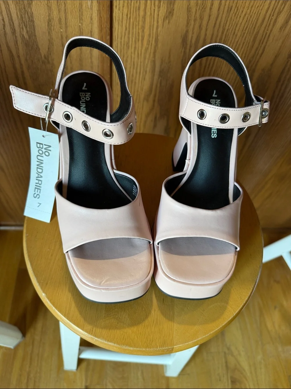 NEW Pink Platform Sandals